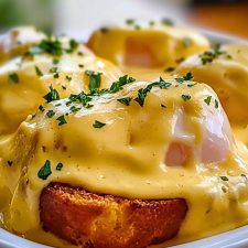 Hollandaise Heaven - The Best Eggs Benedict Bake Recipe