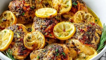 Baked Greek Lemon Chicken