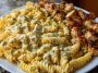 Cheesy Velveeta Chicken Twisted Pasta with Mozzarella Garlic Sauce