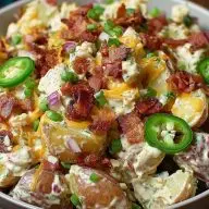 Jalapeno Popper Potato Salad
