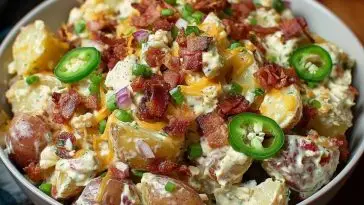 Jalapeno Popper Potato Salad