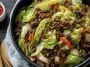 Healthy Chinese Ground Beef Cabbage