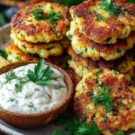 Cauliflower Fritters