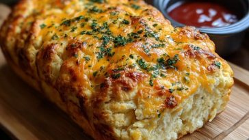 Easy Cheesy Biscuit Loaf