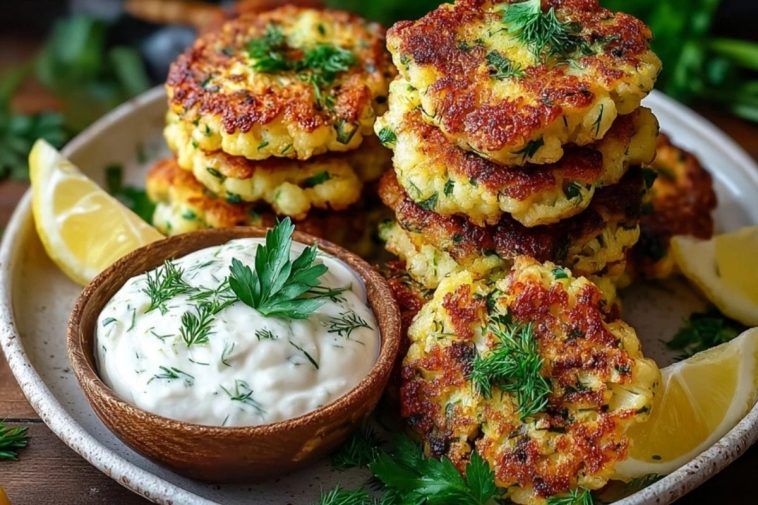 Cauliflower Fritters