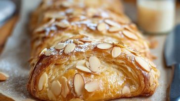 Flaky Sweet Almond Pastry