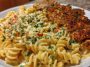 Creamy Cajun Chicken Twisted Pasta with Mozzarella Alfredo