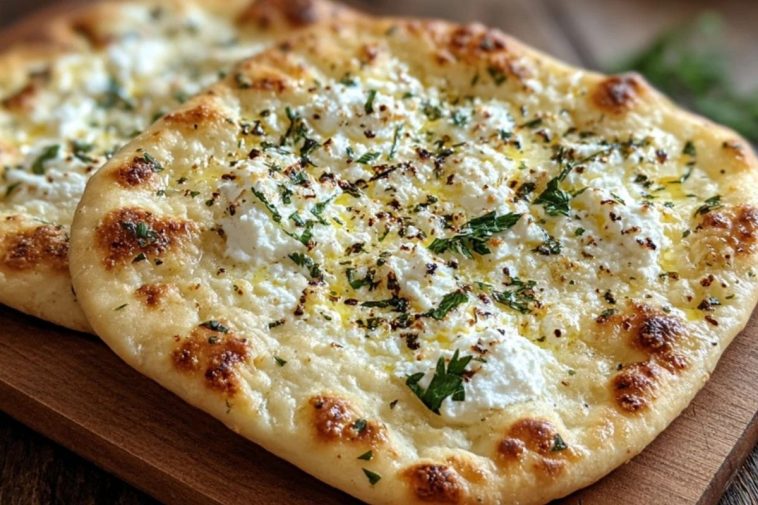 Easy 2-Ingredient Cottage Cheese Flatbread Recipe