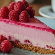 Pink Velvet Raspberry Cheesecake