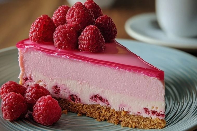 Pink Velvet Raspberry Cheesecake