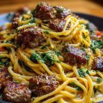 Savory Beef Linguine with Velvety Garlic Butter Sauce