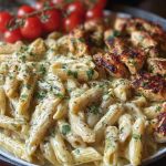 Cajun Garlic Butter Chicken Penne in Creamy Parmesan Sauce