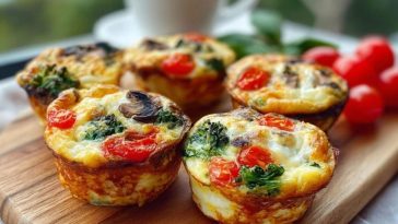 Egg White Muffins with Veggies