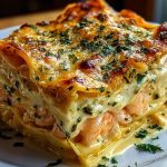 Garlic Butter Shrimp Scampi Lasagna