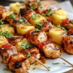 Pineapple Chicken Kabobs