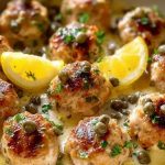 Chicken Piccata Meatballs Recipe