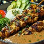 Chicken Satay with Easy Thai Peanut Sauce