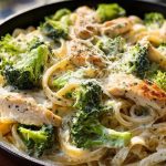 Creamy Chicken Broccoli Alfredo Pasta