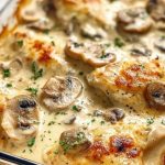 Creamy Chicken and Mushroom Bake Recipe