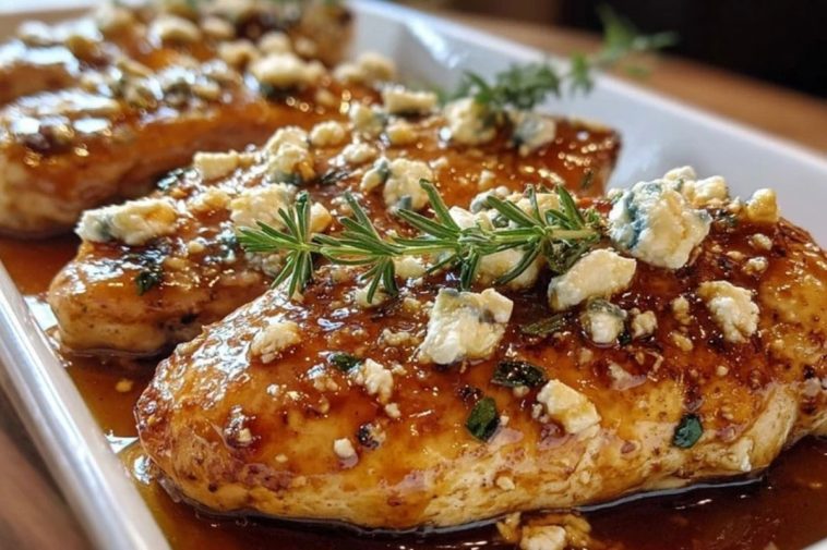 Hot Honey Infused Feta Chicken