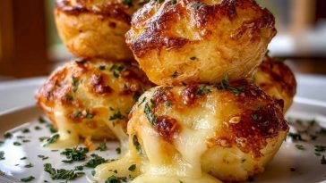 Mashed Potato Cheese Puffs