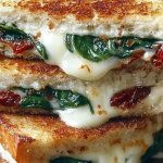 Sun-Dried Tomato, Spinach, and Ricotta Grilled Cheese