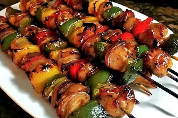 Sweet, Tangy, and Spicy Grilled Kabobs