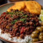 Authentic Cuban Beef Picadillo