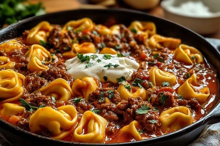 Beef Enchilada Tortellini