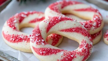 Candy Cane Cookies