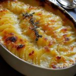 Cheesy Garlic Potatoes Gratin