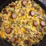 Cheesy Sausage & Rice