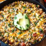 Cheesy Taco Rice Skillet