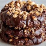Chocolate Hazelnut Crunch Cookies