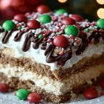 Christmas Cookie Lasagna