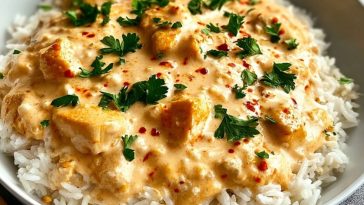Creamy Chicken and Rice