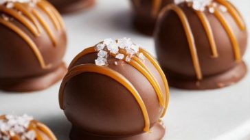 Delicious Salted Caramel Fudge Truffles