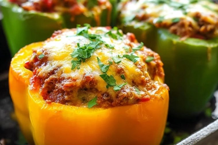 Easy Baked Stuffed Peppers