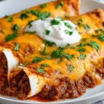 Easy Cheesy Ground Beef Enchiladas