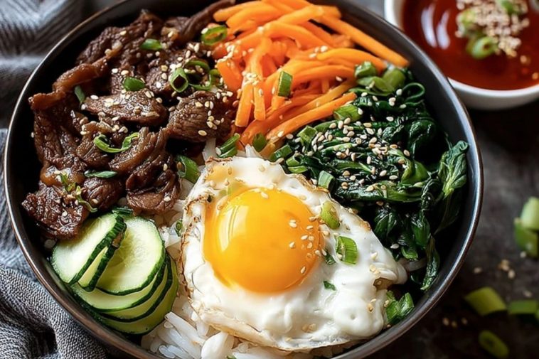 Easy Korean Bibimbap