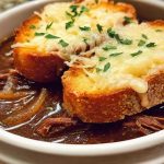 French Onion Beef Short Rib Soup