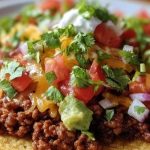 Ground Beef Tostadas