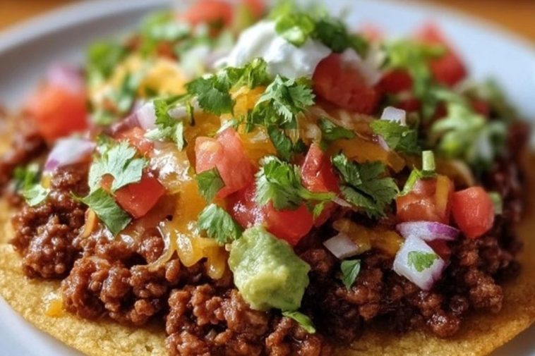 Ground Beef Tostadas