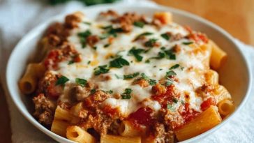 Italian Rigatoni Bake