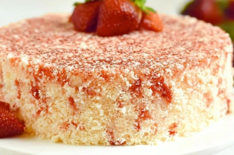 Strawberry Shortcake Cheesecake