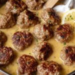 The Softest and Juiciest Greek Meatballs in Lemon Sauce