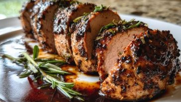 Balsamic Pork Tenderloin in Oven