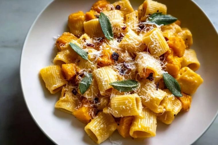 Brown Butter Sage Butternut Squash Pasta