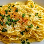 Buttery Garlic Noodles with Parmesan