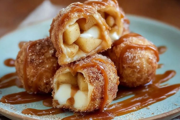 Caramel Apple Pie Bombs